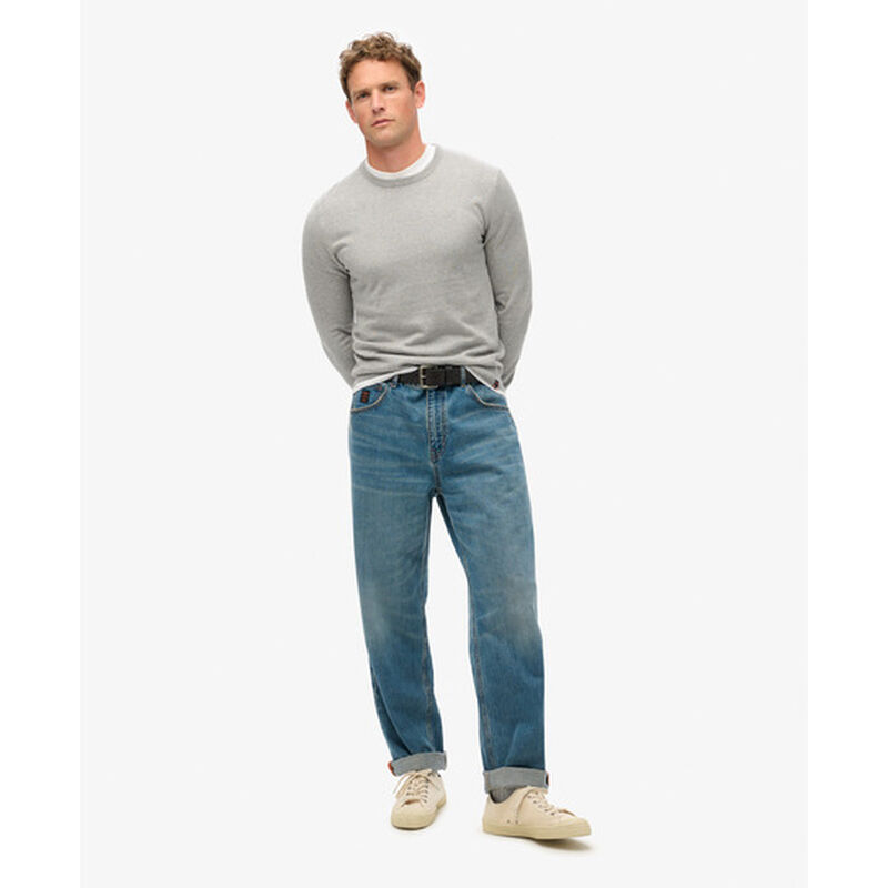 Superdry Essential Cotton/Cash Jumper image number 3